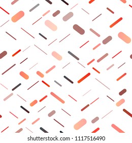Light Red vector seamless pattern with narrow lines. Blurred decorative design in simple style with lines. The pattern can be used for busines ad, booklets, leaflets