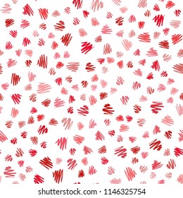 Light Red vector seamless pattern with sharp lines. Blurred decorative design in simple style with lines. Smart design for your business advert.