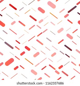 Light Red vector seamless pattern with narrow lines. Lines on blurred abstract background with gradient. The template can be used as a background.