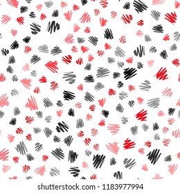 Light Red vector seamless pattern with sharp lines. Blurred decorative design in simple style with lines. Smart design for your business advert.