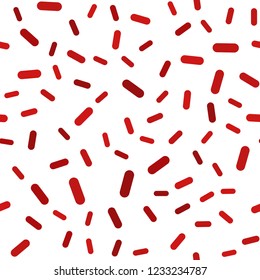 Light Red vector seamless template with repeated sticks. Lines on blurred abstract background with gradient. Pattern for ads, posters, banners.