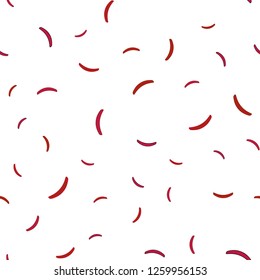 Light Red vector seamless template with bent lines. Shining colorful illustration in simple style. New composition for your brand book.