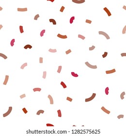 Light Red vector seamless template with liquid shapes. A completely new color illustration in marble style. The template for cell phone backgrounds.