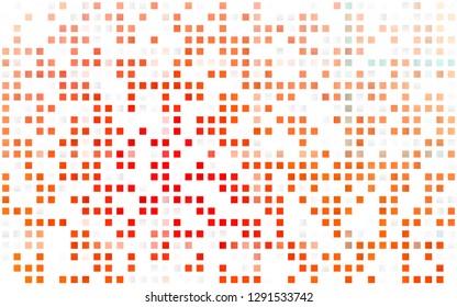 Light Red vector seamless template with crystals, rectangles. Modern abstract illustration with colorful rectangles. Pattern for design of fabric, wallpapers.