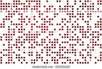 Plantilla sin fisuras del vector rojo claro con cristales, rectángulos. Ilustración abstracta moderna con rectángulos coloridos. Diseño de moda para tapizados, fabricantes de tejidos.