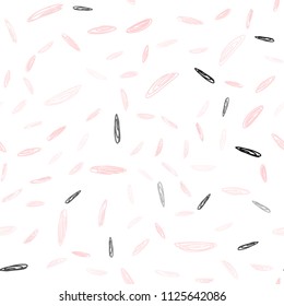 Light Red vector seamless texture with disks. Beautiful colored illustration with blurred circles in nature style. Pattern can be used for futuristic ad, booklets.