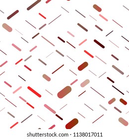 Light Red vector seamless texture with colored lines. Lines on blurred abstract background with gradient. Best design for your ad, poster, banner.