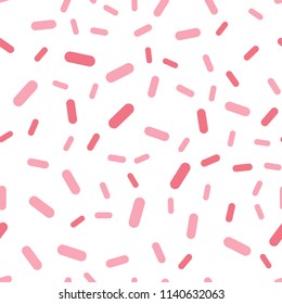 Light Red vector seamless texture with colored lines. Shining colored illustration with sharp stripes. Pattern for your busines websites.