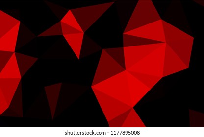 Light Red vector shining pattern. Brand new colored illustration in blurry style with gradient. The completely new template can be used for your brand book.