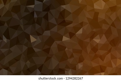 Light Red vector shining triangular layout. A completely new color illustration in a polygonal style. A completely new design for your leaflet.