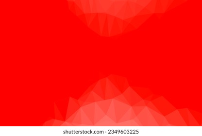 Light Red vector shining triangular background. Shining colored illustration in a Brand new style. Brand new style for your business design.