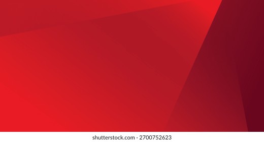 Light Red vector shining triangular template. Triangular geometric vector with gradient simple