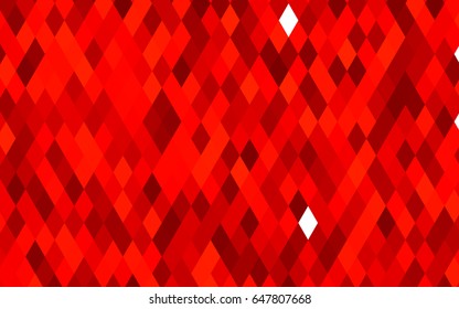 Light Red vector shining triangular background. A sample with polygonal shapes. The textured pattern can be used for background.