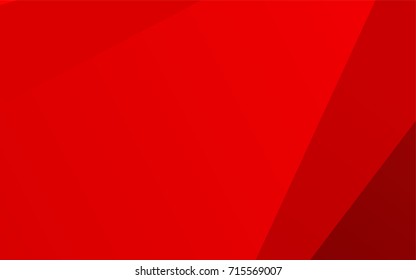 Light Red vector shining triangular template. Triangular geometric sample with gradient.  The textured pattern can be used for background.