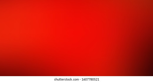 Light Red vector smart blurred pattern. Gradient abstract illustration with blurred colors. New design for applications.