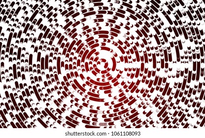 Light Red vector template with abstract lines. A vague circumflex abstract illustration with gradient. A new texture for your  ad, booklets, leaflets.