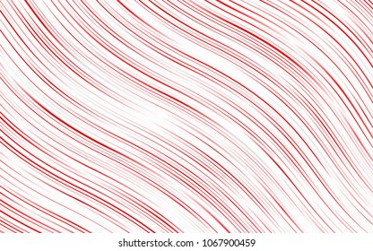 Light Red vector template with abstract lines. An elegant bright illustration with gradient. Marble design for your web site.