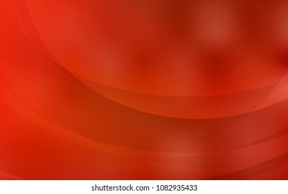 Light Red vector template with abstract circles. A vague circumflex abstract illustration with gradient. Marble design for your web site.