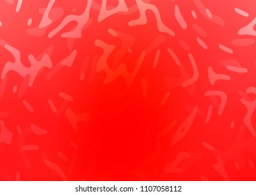 Light Red vector template with abstract lines. Brand new colored illustration in marble style with gradient. The elegant pattern for brand book.