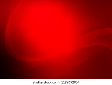 Light Red vector template with abstract lines. Shining illustration, which consist of blurred lines, circles. A new texture for your  ad, booklets, leaflets.