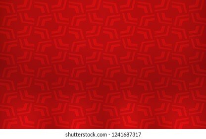 Light Red vector template with abstract circles. A sample with blurred bubble shapes. Pattern for your business design.