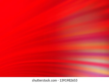 Light Red vector template with abstract lines. Geometric illustration in marble style with gradient.  The template for cell phone backgrounds.