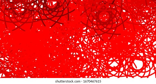 Light Red vector template with abstract forms. Illustration with colorful shapes in abstract style. Background for cell phones.