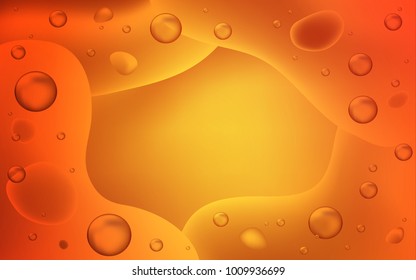 Light Red vector template with bent lines. A vague circumflex abstract illustration with gradient. The template for cell phone backgrounds.