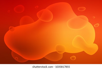 Light Red vector template with bent lines. Glitter abstract illustration with wry lines. Brand-new design for your ads, poster, banner.