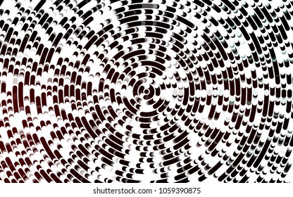 Light Red vector template with bent ribbons. Creative geometric illustration in marble style with gradient. The template for cell phone backgrounds.
