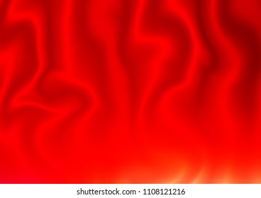 Light Red vector template with bent lines. Creative illustration in halftone marble style with gradient. Brand new design for your ads, poster, banner.