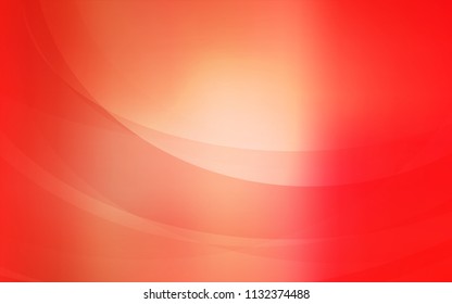 Light Red vector template with bent lines. Glitter abstract illustration with wry lines. Marble style for your business design.