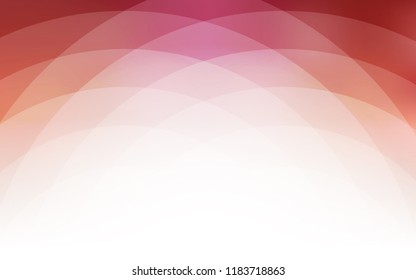 Light Red vector template with bent lines. Creative illustration in halftone marble style with gradient. Textured wave pattern for backgrounds.