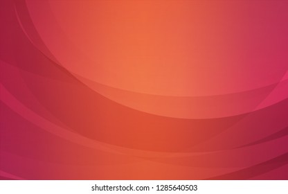 Light Red vector template with bent lines. Creative illustration in halftone marble style with gradient. A new texture for your  ad, booklets, leaflets.
