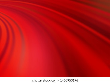 Light Red vector template with bent lines. Shining crooked illustration in marble style. Textured wave pattern for backgrounds.