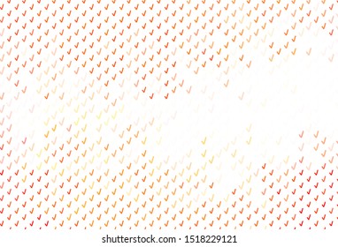Light Red vector template with bent lines. A sample with colorful lines, shapes. Pattern for your business design.