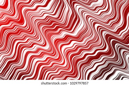 Light Red vector template with bubble shapes. Shining crooked illustration in marble style. The best blurred design for your business.