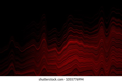 Light Red vector template with bubble shapes. Creative geometric illustration in marble style with gradient. Pattern for your business design.