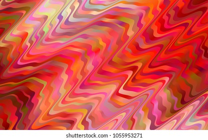 Light Red vector template with bubble shapes. Brand-new colored illustration in marble style with gradient. Pattern for your business design.