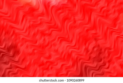 Light Red vector template with bubble shapes. An elegant bright illustration with gradient. The elegant pattern for brand book.