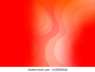 Light Red vector template with bubble shapes. Shining crooked illustration in marble style. A completely new template for your business design.