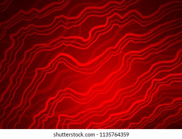 Light Red vector template with bubble shapes. Creative geometric illustration in marble style with gradient. Marble style for your business design.