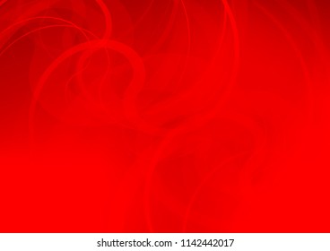 Light Red vector template with bubble shapes. Creative illustration in halftone marble style with gradient. The best blurred design for your business.
