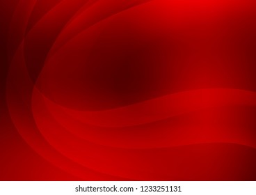 Light Red vector template with bubble shapes. Shining crooked illustration in marble style. Marble style for your business design.