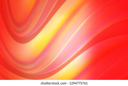 Light Red vector template with bubble shapes. Colorful illustration in abstract marble style with gradient. Brand new design for your ads, poster, banner.
