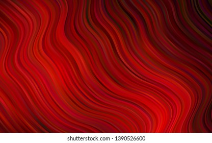 Light Red vector template with bubble shapes. Brand new colored illustration in marble style with gradient. Pattern for your business design.