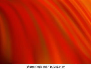Light Red vector template with bubble shapes. An elegant bright illustration with gradient. New composition for your brand book.
