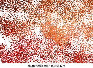 Light Red vector template with chaotic shapes. Illustration with colorful gradient shapes in abstract style. Simple design for your web site.