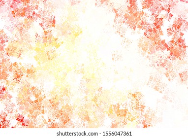 Light Red vector template with chaotic shapes. Modern abstract illustration with colorful random forms. Background for a cell phone.