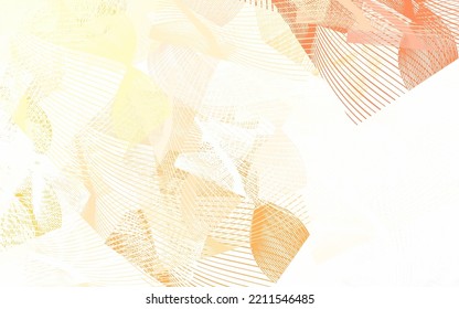 Light Red vector template with chaotic shapes. Simple colorful illustration with abstract gradient shapes. Simple design for your web site.